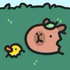 Стикер 3 🙂Capybara-2 - капибара