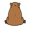 Стикер 31 😵Capybara - капибара
