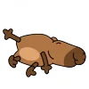 Стикер 36 😵Capybara - капибара