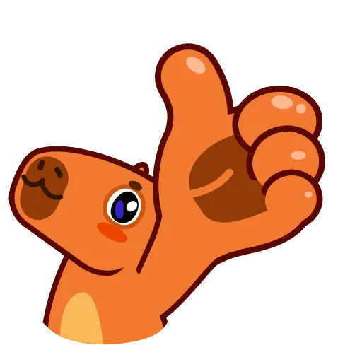 Стикер 3 Capyboy