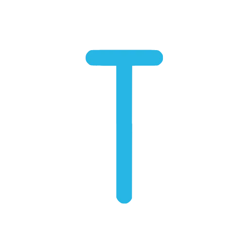 🔤 Эмодзи «Голубые буквы» для Telegram