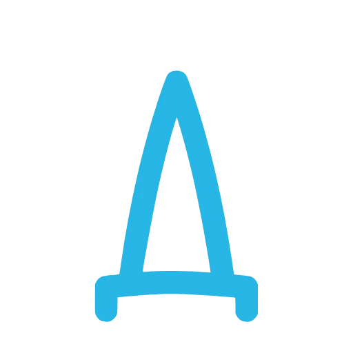 🔤 Эмодзи «Голубые буквы» для Telegram