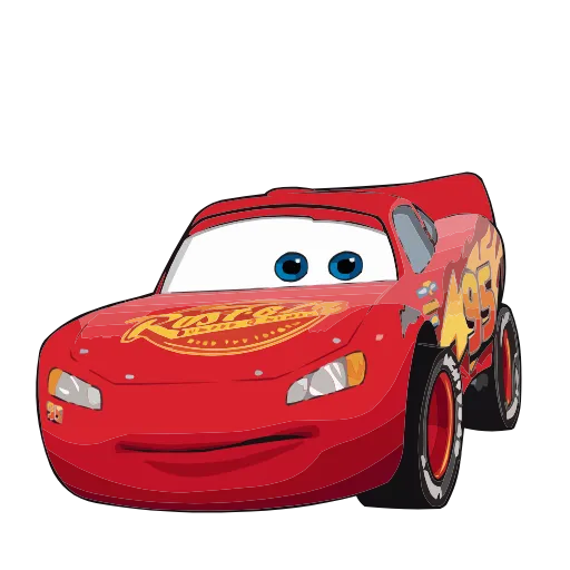 Стикер 26 Набор эмоджи по мульту «Cars Тачки» из ВК в HD качестве