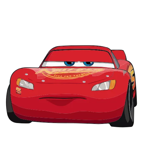 Стикер 22 Набор эмоджи по мульту «Cars Тачки» из ВК в HD качестве