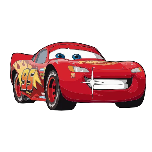 Стикер 4 Набор эмоджи по мульту «Cars Тачки» из ВК в HD качестве