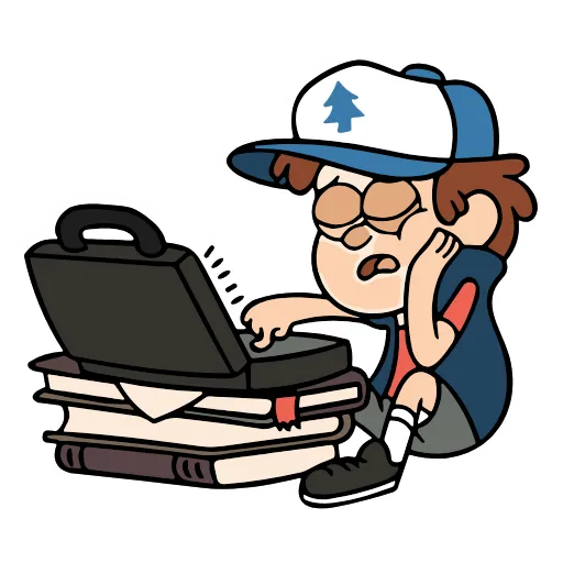 Стикер 57 Gravity Falls
