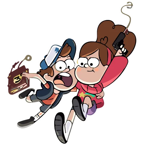Стикер 42 Gravity Falls