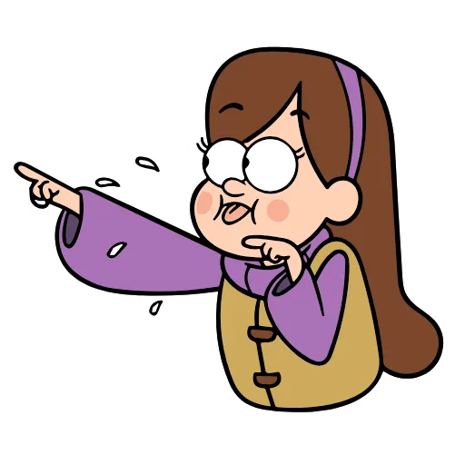 Стикер 36 Gravity Falls