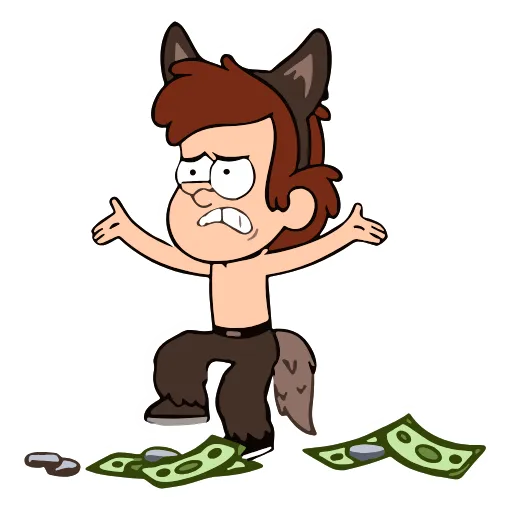 Стикер 46 Gravity Falls