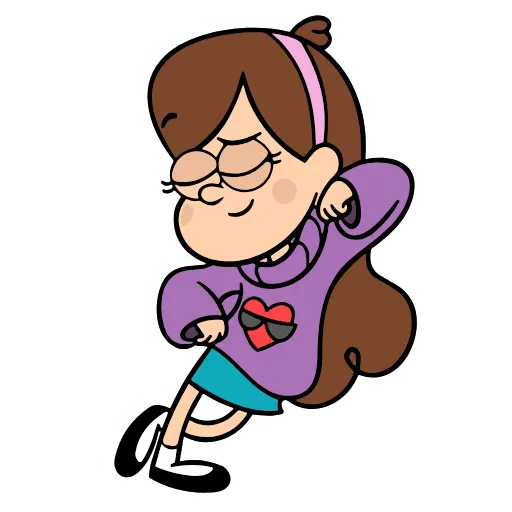 Стикер 21 Gravity Falls