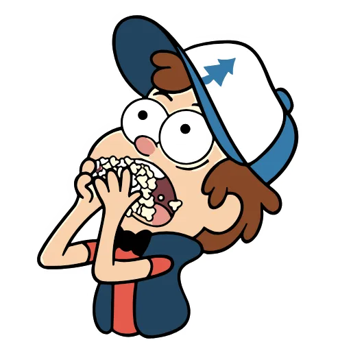 Стикер 56 Gravity Falls