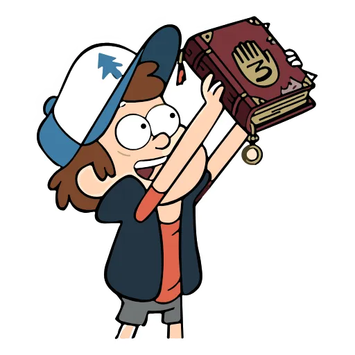 Стикер 44 Gravity Falls