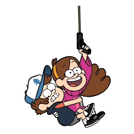 Стикер 6 Gravity Falls