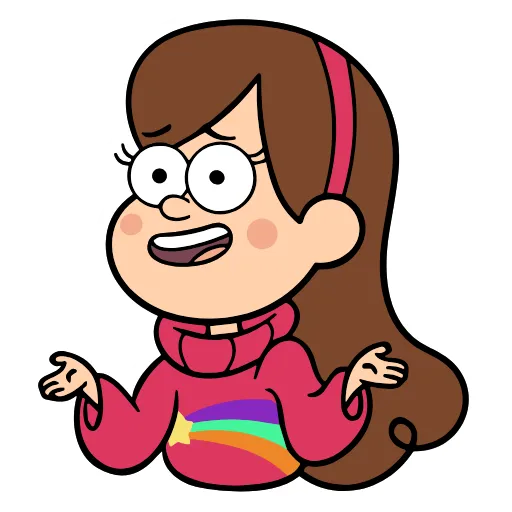 Стикер 23 Gravity Falls