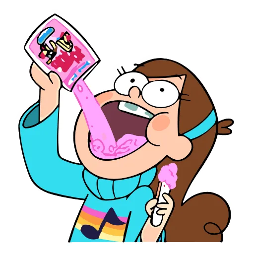 Стикер 2 Gravity Falls