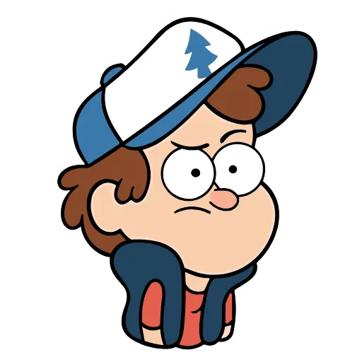 Стикер 55 Gravity Falls