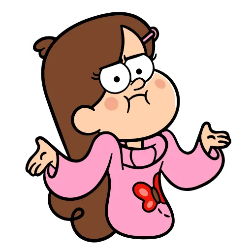 Стикер 34 Gravity Falls