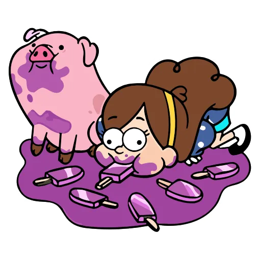 Стикер 27 Gravity Falls
