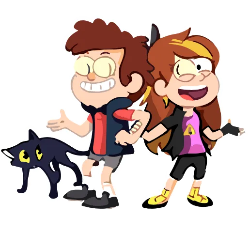 Стикер 41 Gravity Falls
