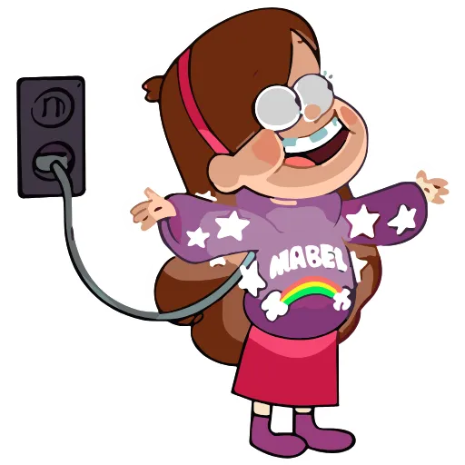 Стикер 40 Gravity Falls