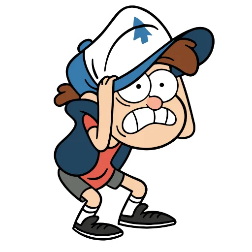 Стикер 61 Gravity Falls