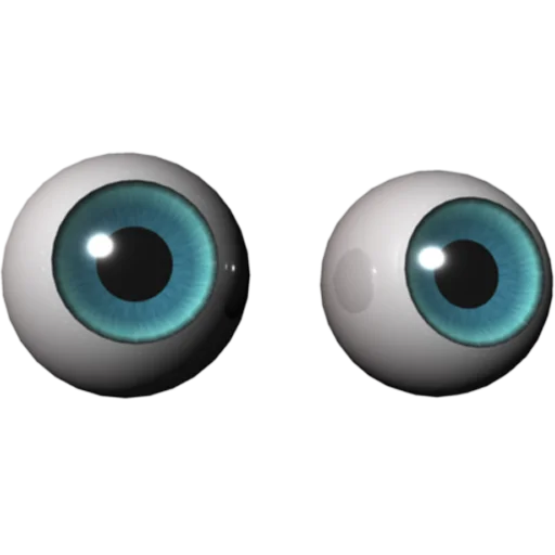 👀 Стикер «Cartoon Eyes» для Telegram