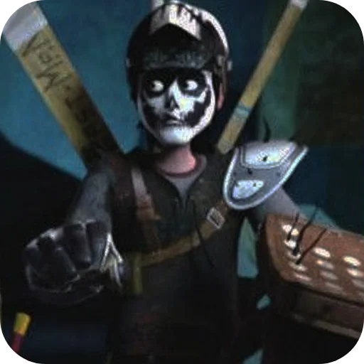 ☹ Стикер «Casey Jones» для Telegram