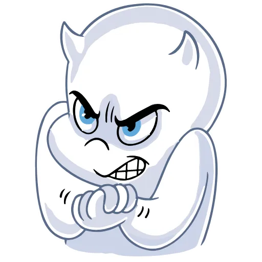 Стикер 19 Набор эмоджи по мульту «Casper Каспер» в HD качестве