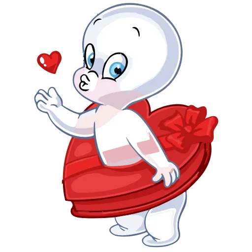 Стикер 2 Набор эмоджи по мульту «Casper Каспер» в HD качестве