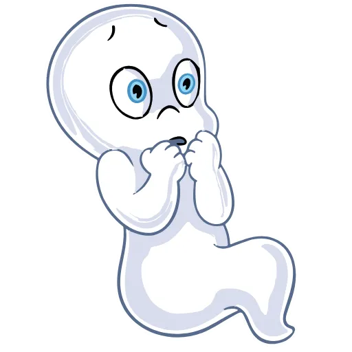 Стикер 3 Набор эмоджи по мульту «Casper Каспер» в HD качестве