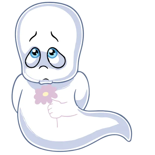 Стикер 11 Набор эмоджи по мульту «Casper Каспер» в HD качестве