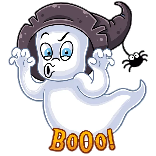 Стикер 22 Набор эмоджи по мульту «Casper Каспер» в HD качестве