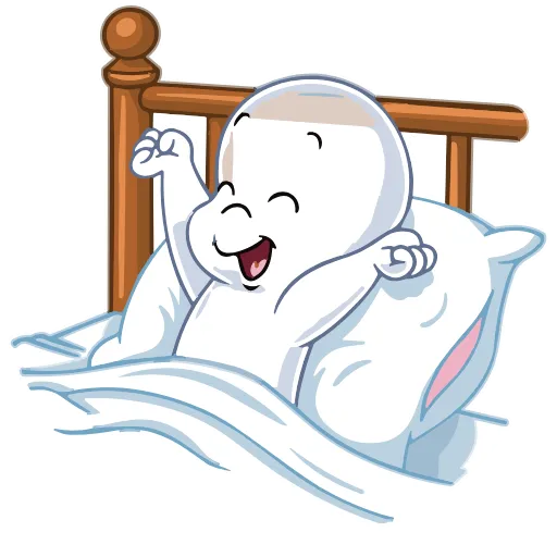 Стикер 14 Набор эмоджи по мульту «Casper Каспер» в HD качестве