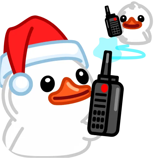 Стикер 2 Утя смайлики / Utya Duck emoji
