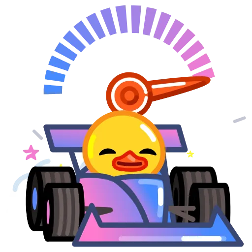 Стикер 35 Утя смайлики / Utya Duck emoji