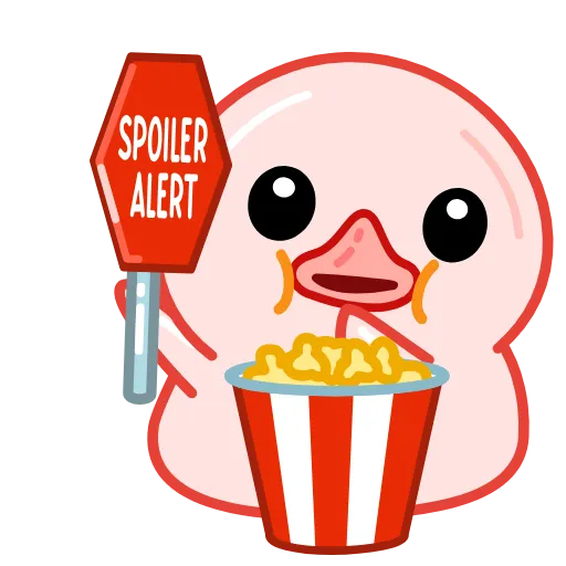 Стикер 3 Утя смайлики / Utya Duck emoji