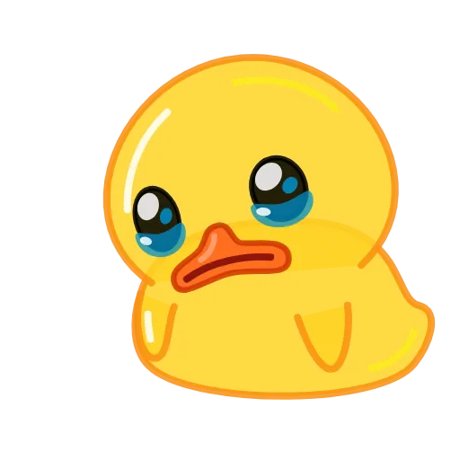 Стикер 55 Утя смайлики / Utya Duck emoji