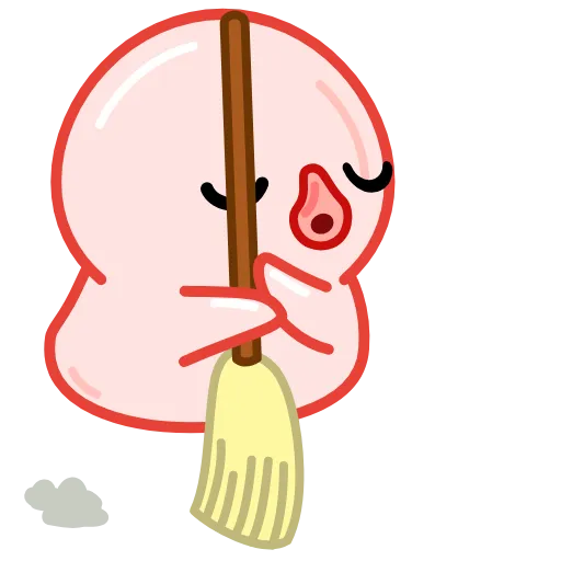 Стикер 13 Утя смайлики / Utya Duck emoji