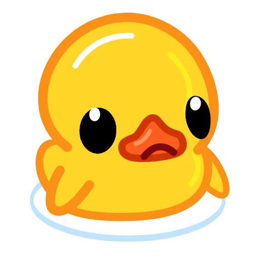 Стикер 51 Утя смайлики / Utya Duck emoji