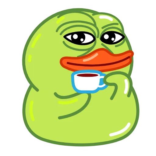 Стикер 5 Утя смайлики / Utya Duck emoji