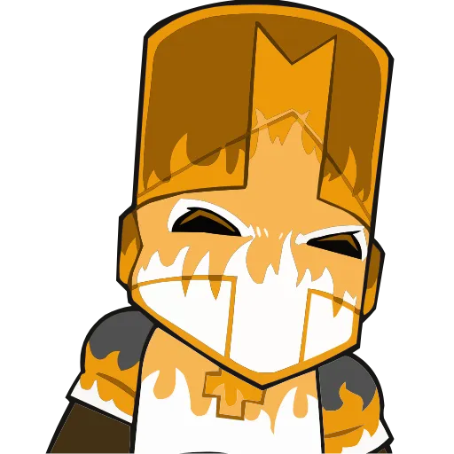 Стикер 5 Castle Crashers
