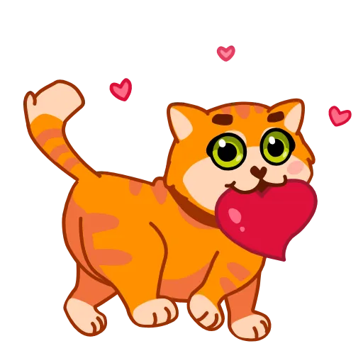 🥰 Эмодзи «Кот Батон» для Telegram