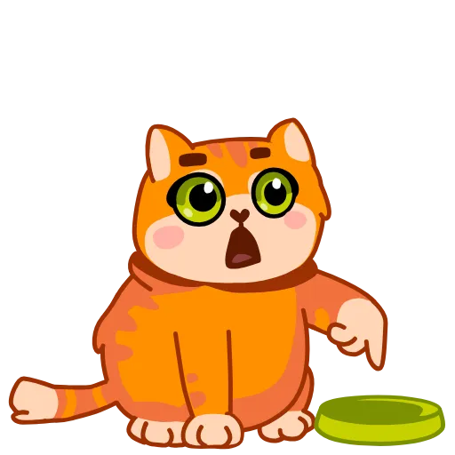 😋 Эмодзи «Кот Батон» для Telegram
