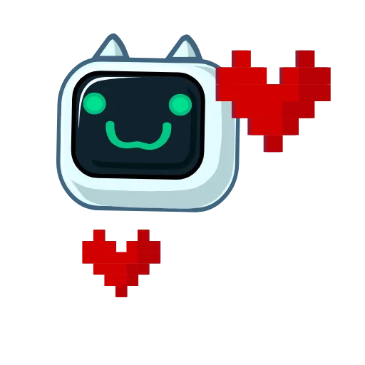 Стикер 10 Cat Bot