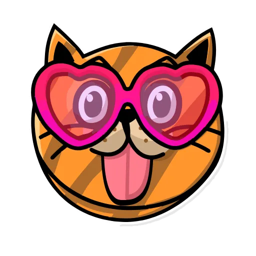 Стикер 2 Cat Busik