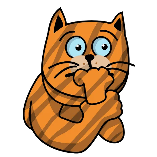 Стикер 19 Cat Busik