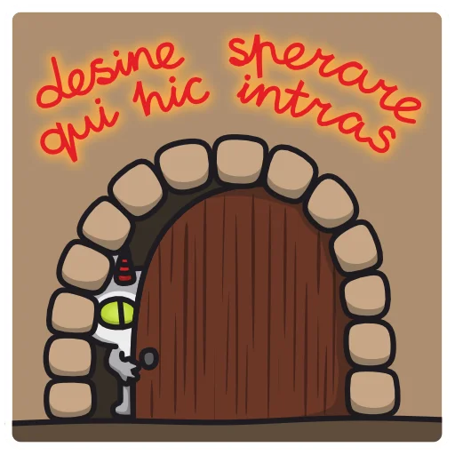 🚪 Стикер «Demon Cat Diamond» для Telegram