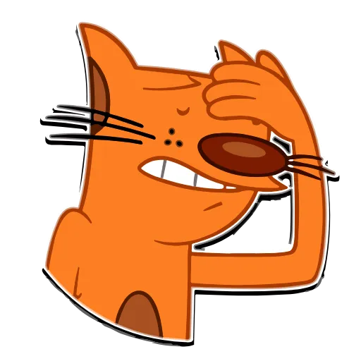 Стикер 31 Набор эмоджи по мульту «CatDog Котопёс» в HD качестве