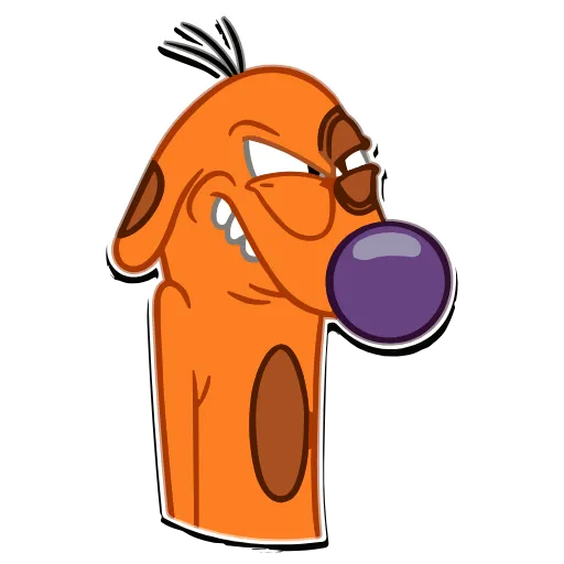 Стикер 26 Набор эмоджи по мульту «CatDog Котопёс» в HD качестве