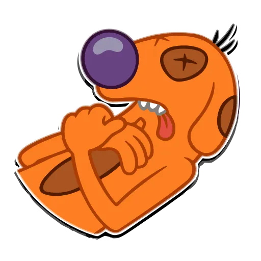 Стикер 36 Набор эмоджи по мульту «CatDog Котопёс» в HD качестве